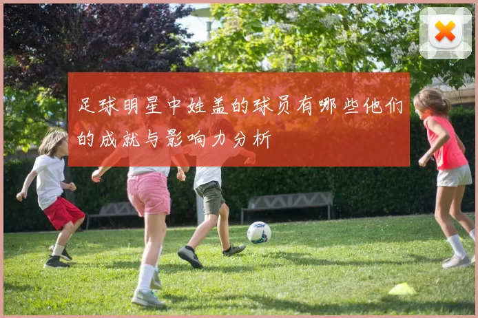 足球明星中姓盖的球员有哪些他们的成就与影响力分析