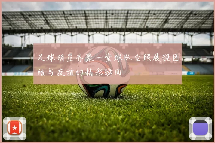 足球明星齐聚一堂球队合照展现团结与友谊的精彩瞬间