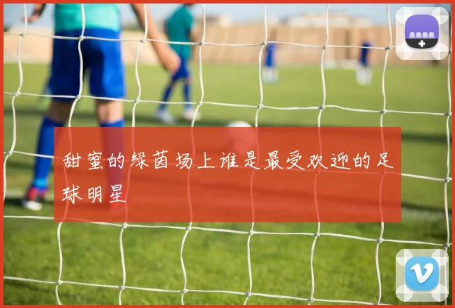 甜蜜的绿茵场上谁是最受欢迎的足球明星